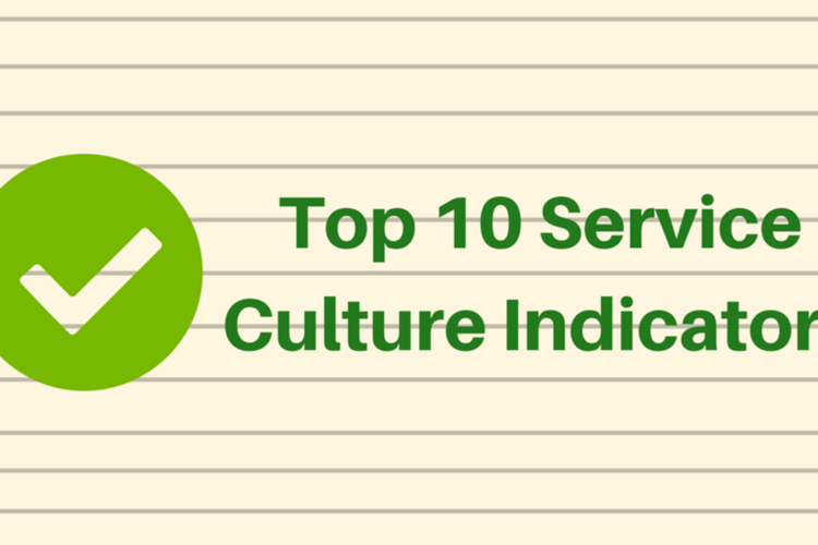 Top 10 Service Culture Indicators